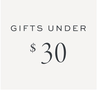 Gifts Under $30
